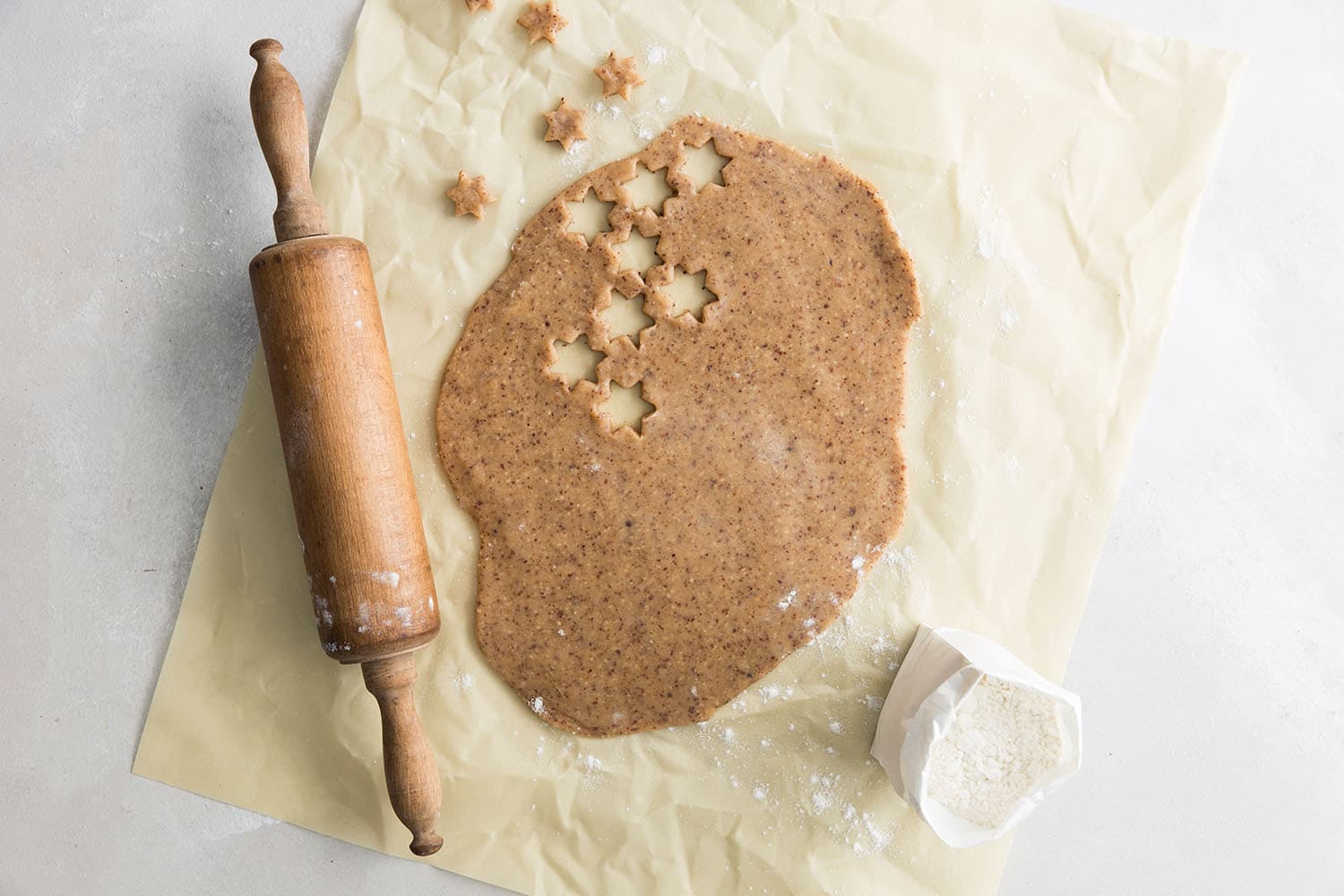 Naturtuch Extra Large mit Plätzchenteig