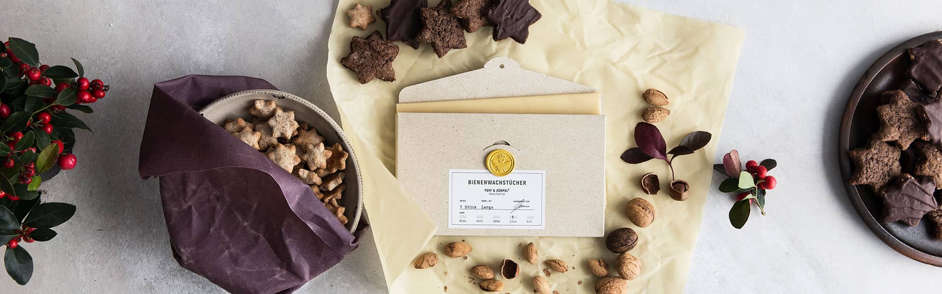 Weihnachten Bienenwachstücher