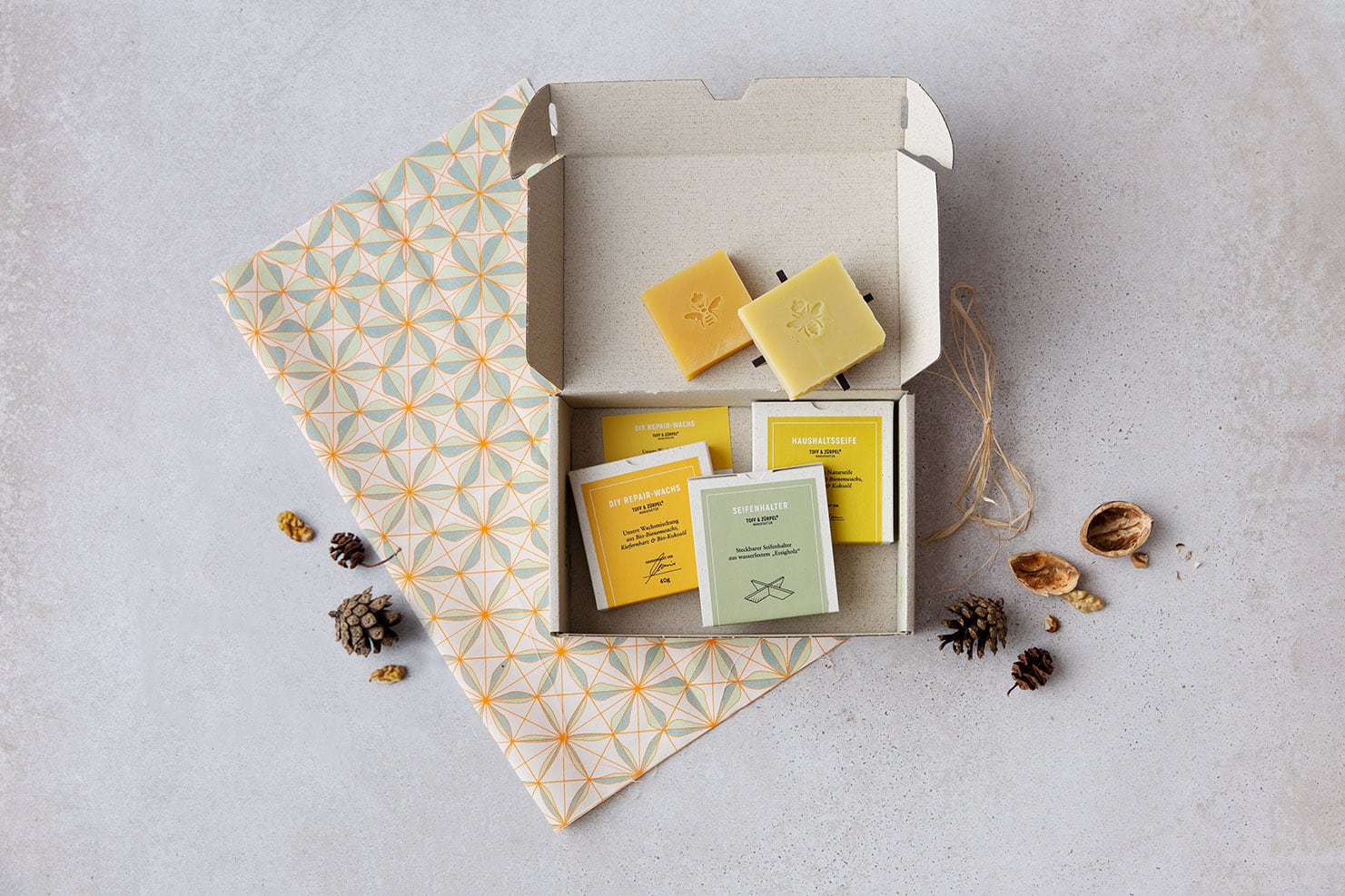 DIY Bienenwachstuch-Set