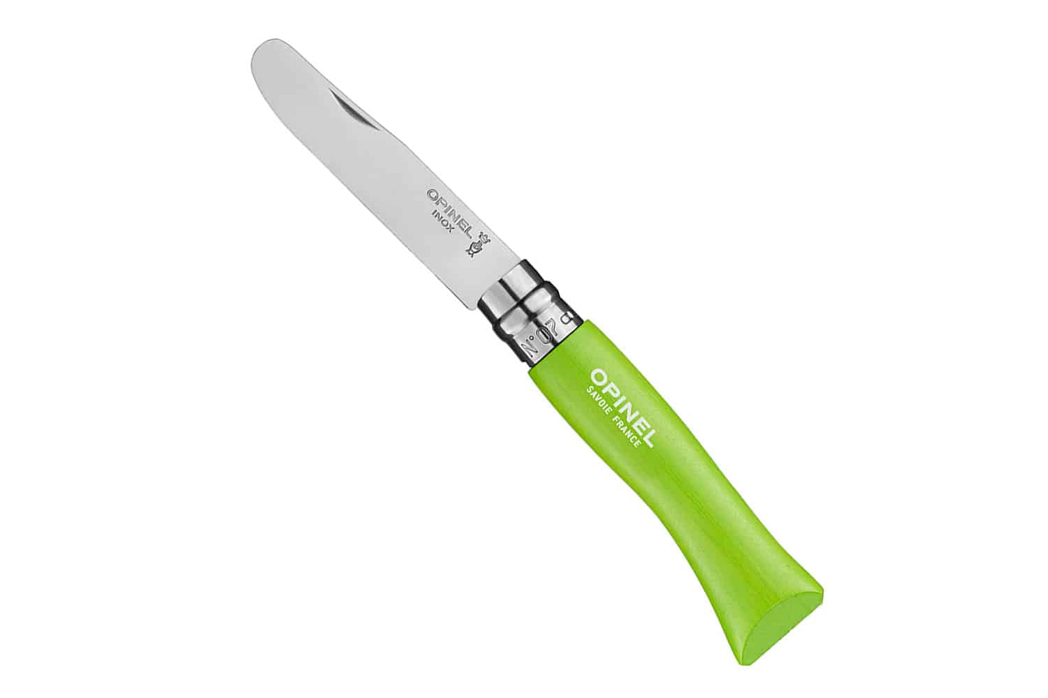 Opinel Kinder Schnitzmesser No. 7 Grün