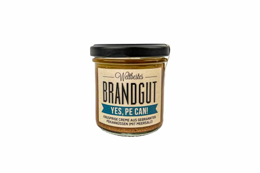 Brandgut "Yes Pe Can!" - Pekannuss-Aufstrich mit Meersalz (160g)