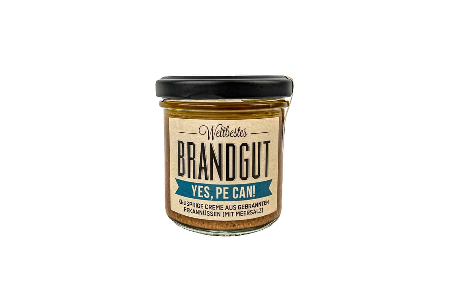 Brandgut "Yes Pe Can!" - Pekannuss-Aufstrich mit Meersalz (160g)
