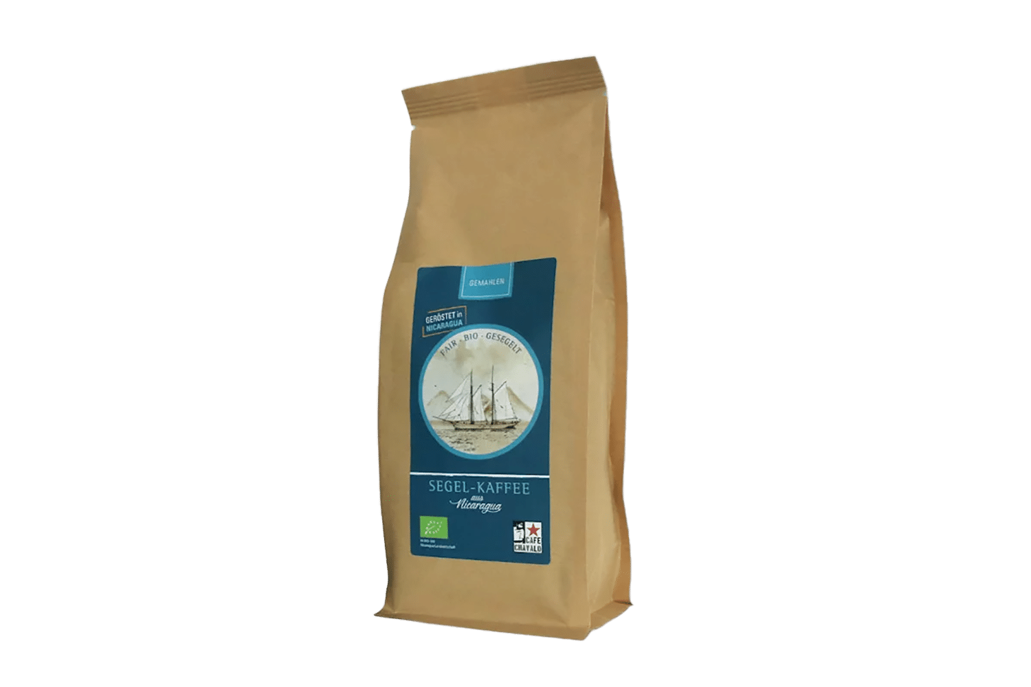 Café Chavalo Bio-Kaffee - Transport per Segelschiff (500g, gemahlen)