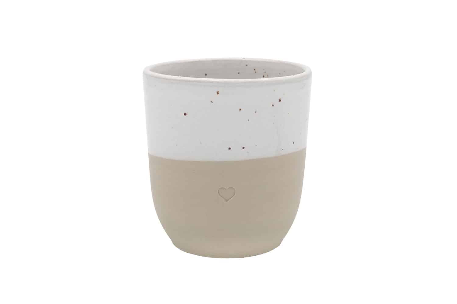 Eulenschnitt Becher Herz 320ml