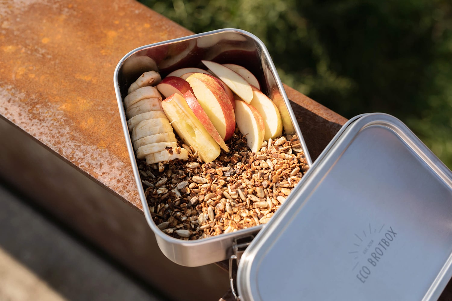 Brotbüchse ECO "Yogi Box+" 800ml aus Edelstahl
