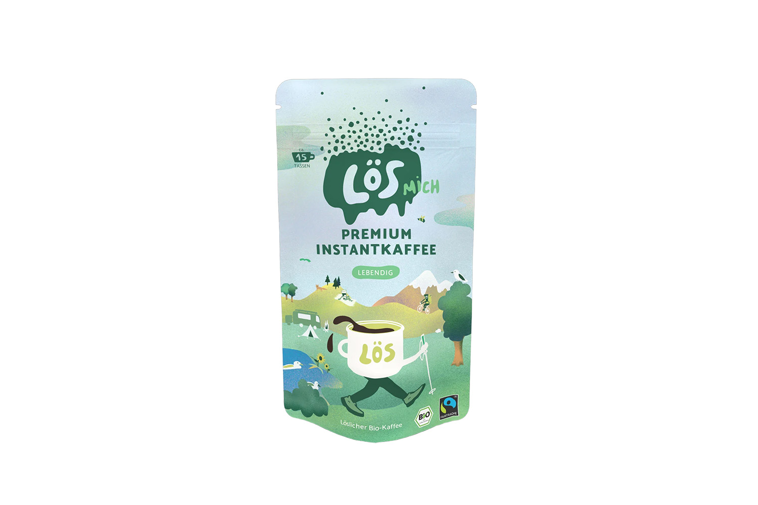 Lösmich Premium Bio-Instantkaffee 42g