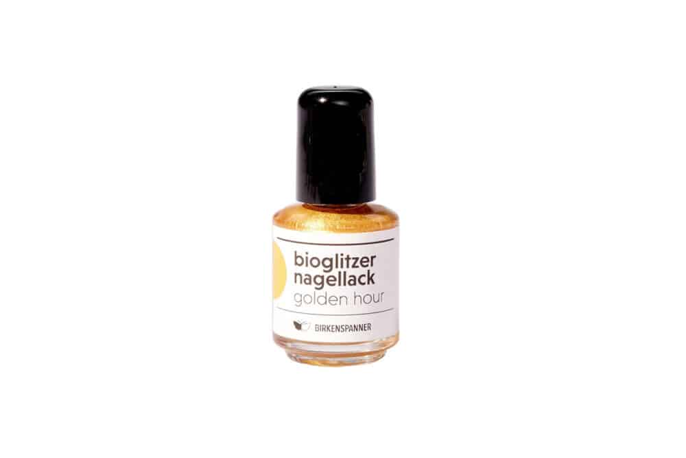 BIRKENSPANNER veganer Nagellack mit Bio-Glitzer