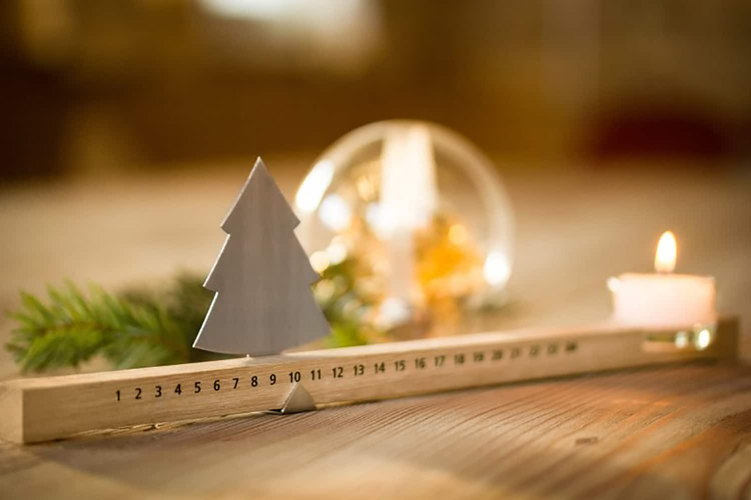 Adventsleiste