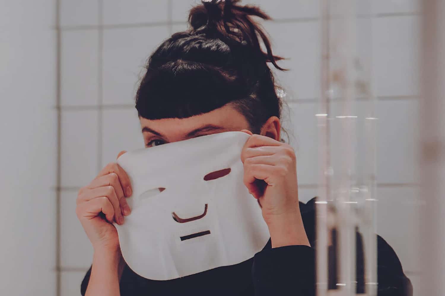 Gesichtsmaske Bio Baumwolle