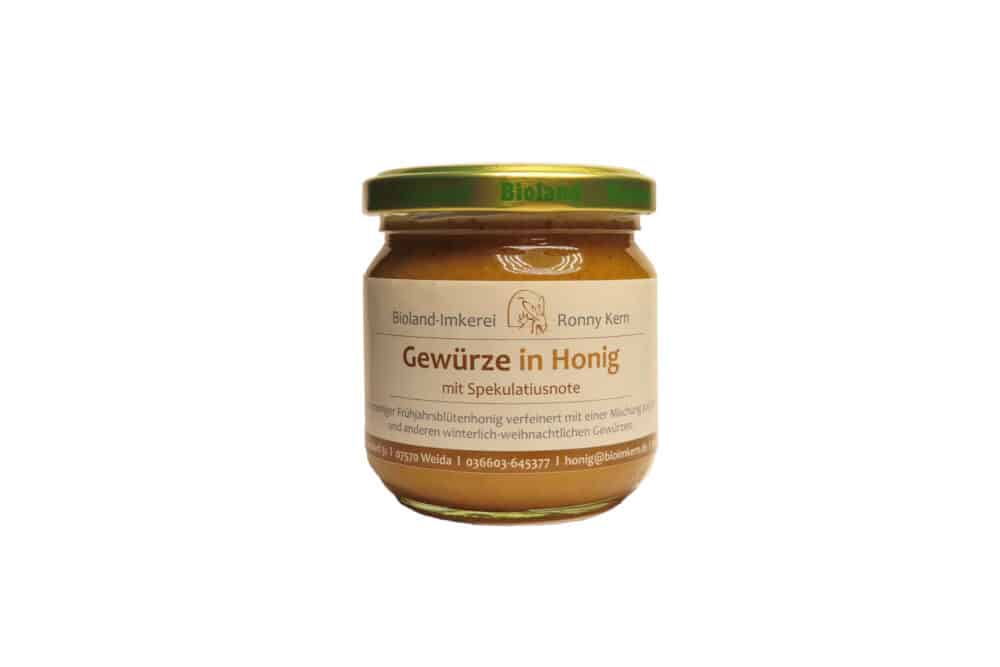 Gewürze in Honig Bioland Imkerei Kern 250g