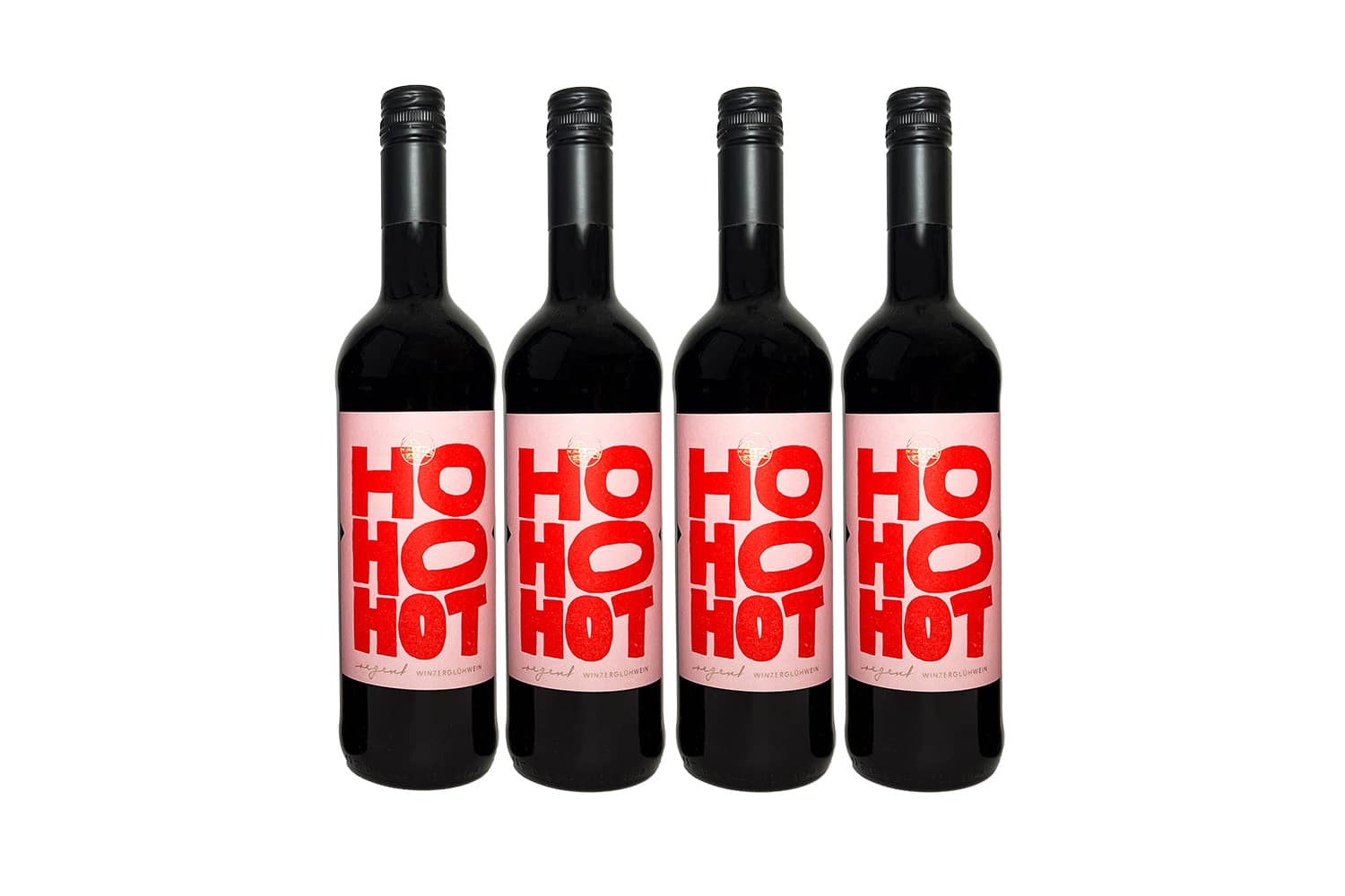 Weingut Krughof Winzerglühwein Rot 0,75 Liter - 4er Paket