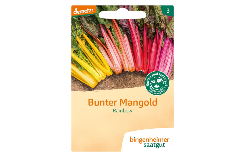 Bingenheimer Bio Saatgut Bunter Mangold Rainbow