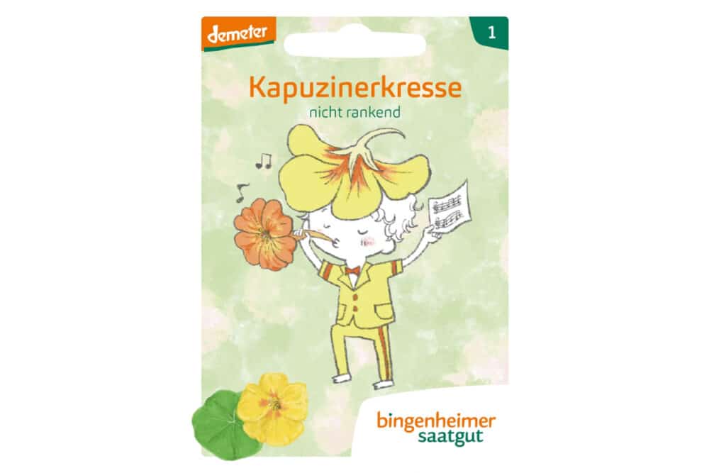 Bingenheimer Saatgut Gartenbande Kapuzinerkresse