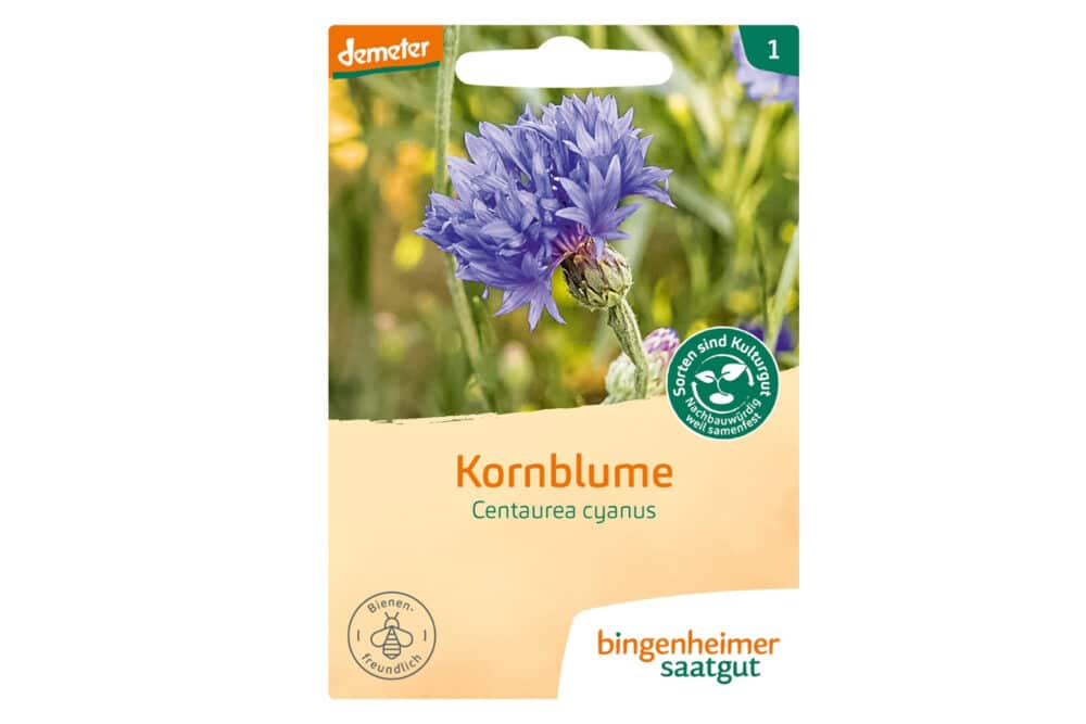 Bingenheimer Saatgut Kornblume