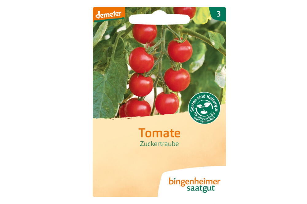 Bio Saatgut Tomate Zuckertraube
