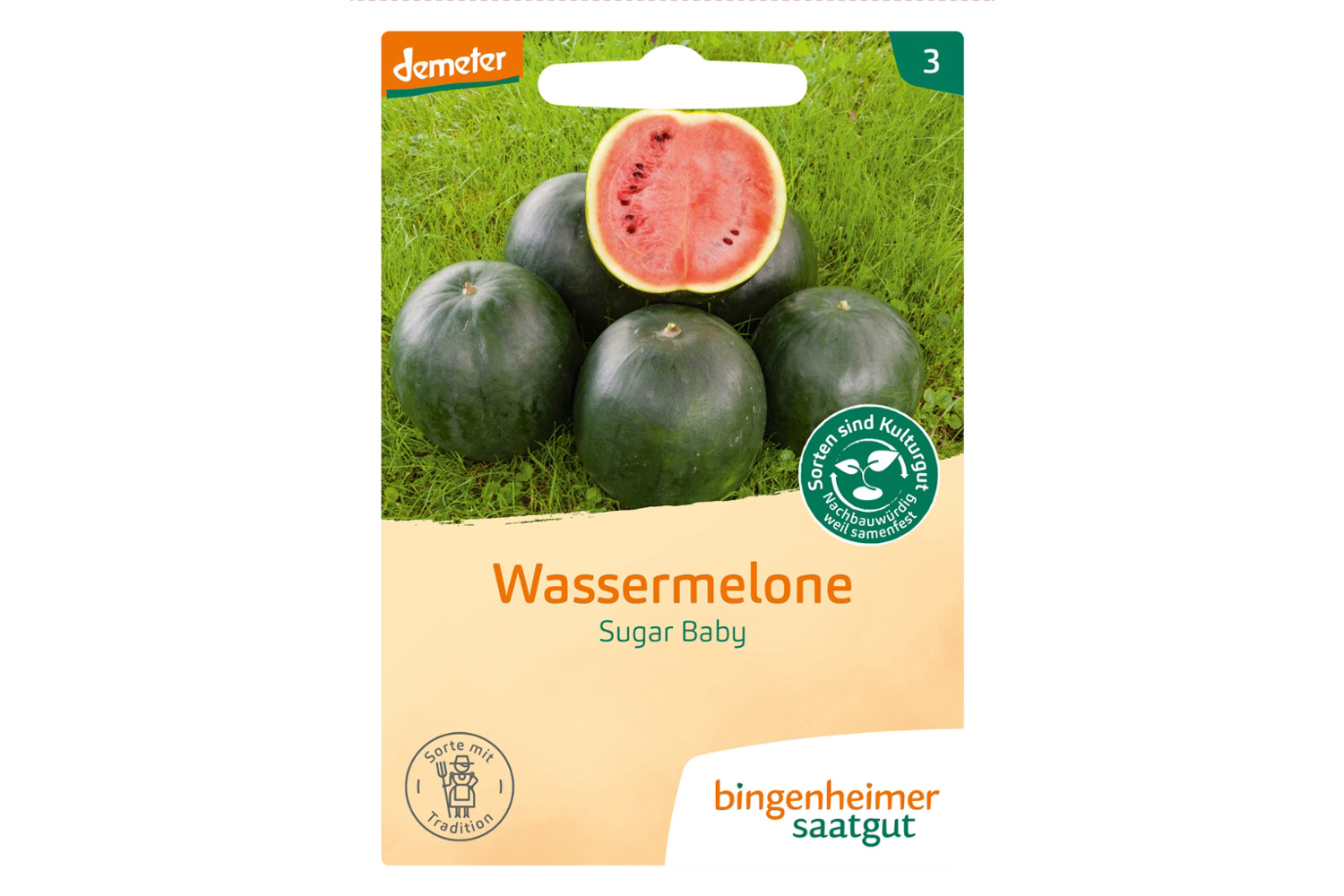 Bio Saatgut Wassermelone Baby