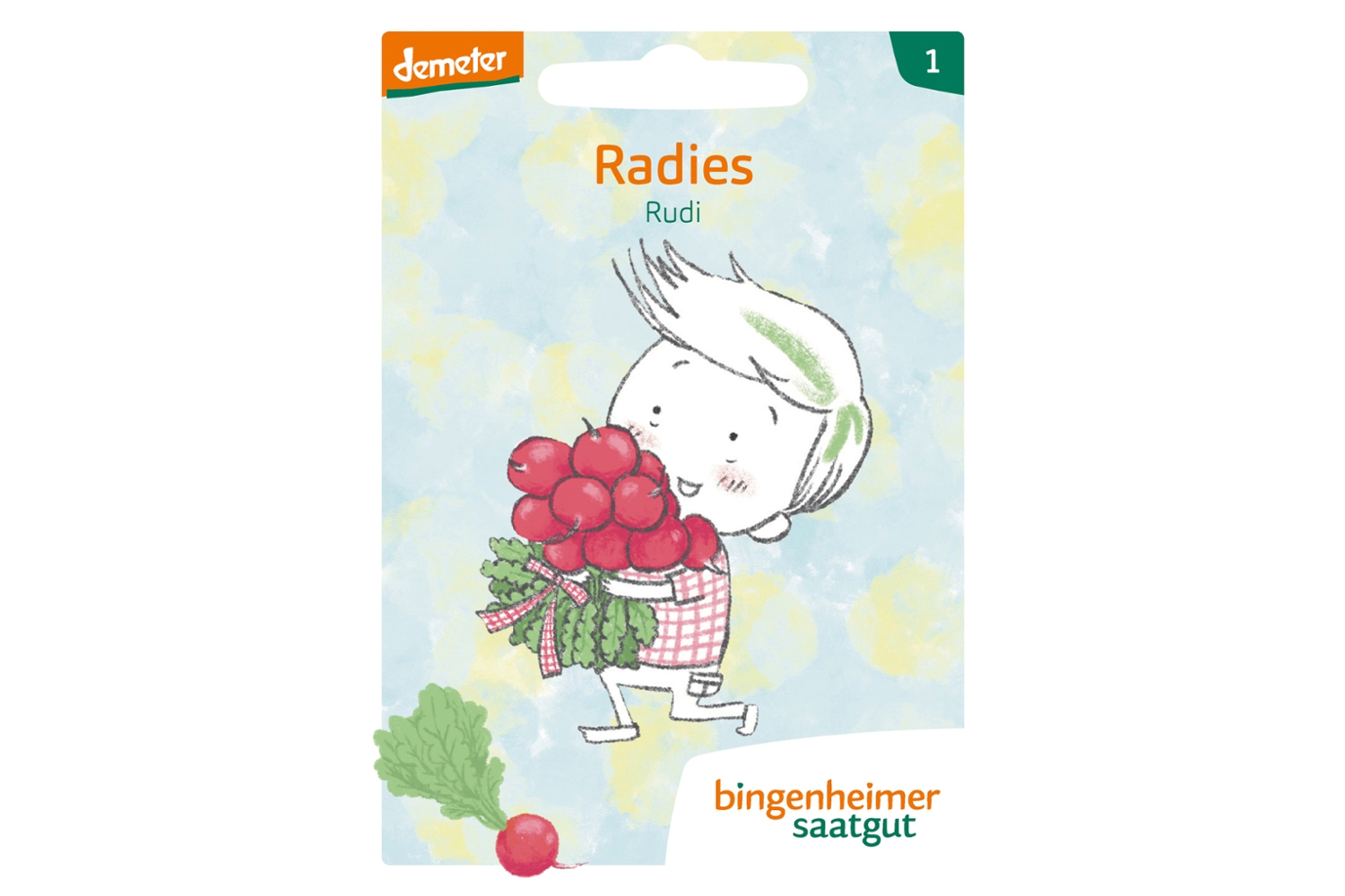 Bingenheimer Saatgut Gartenbande Rudi Radies