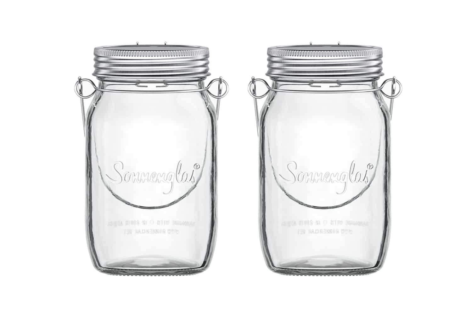 Sonnenglas® 1000ml Solarlaterne gen6 2er Set