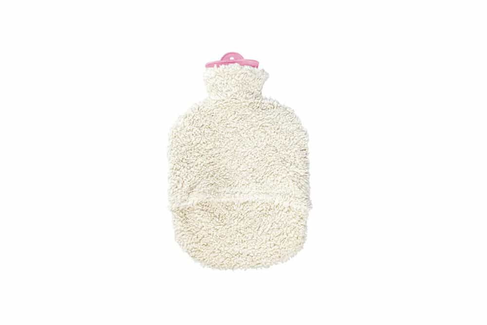 Wärmflaschenbezug Plüsch Bio Baumwolle 800ml Kinder mit Rosa Sänger Wärmflasche Set