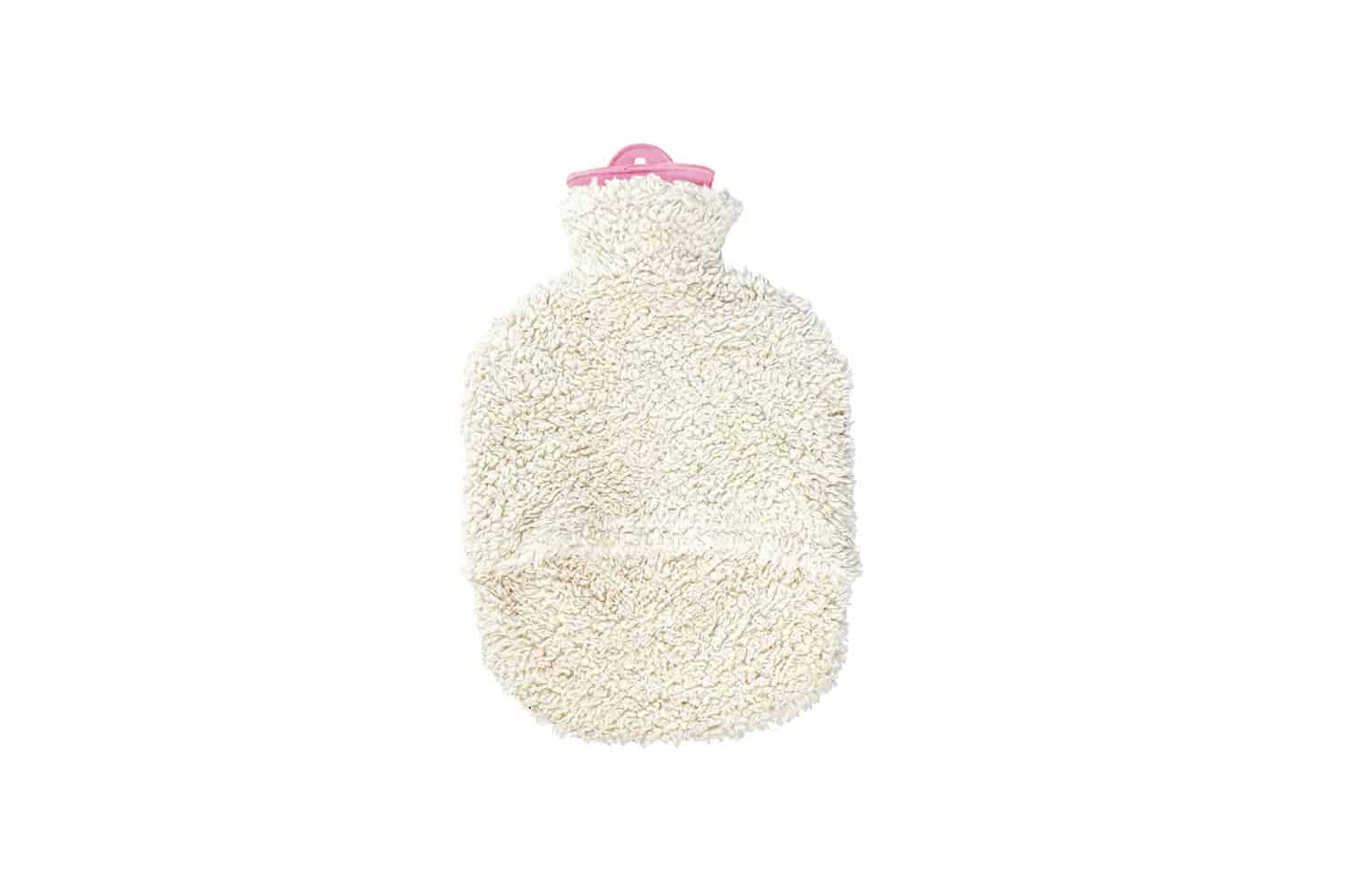 Wärmflaschenbezug Plüsch Bio Baumwolle 800ml Kinder mit Rosa Sänger Wärmflasche Set