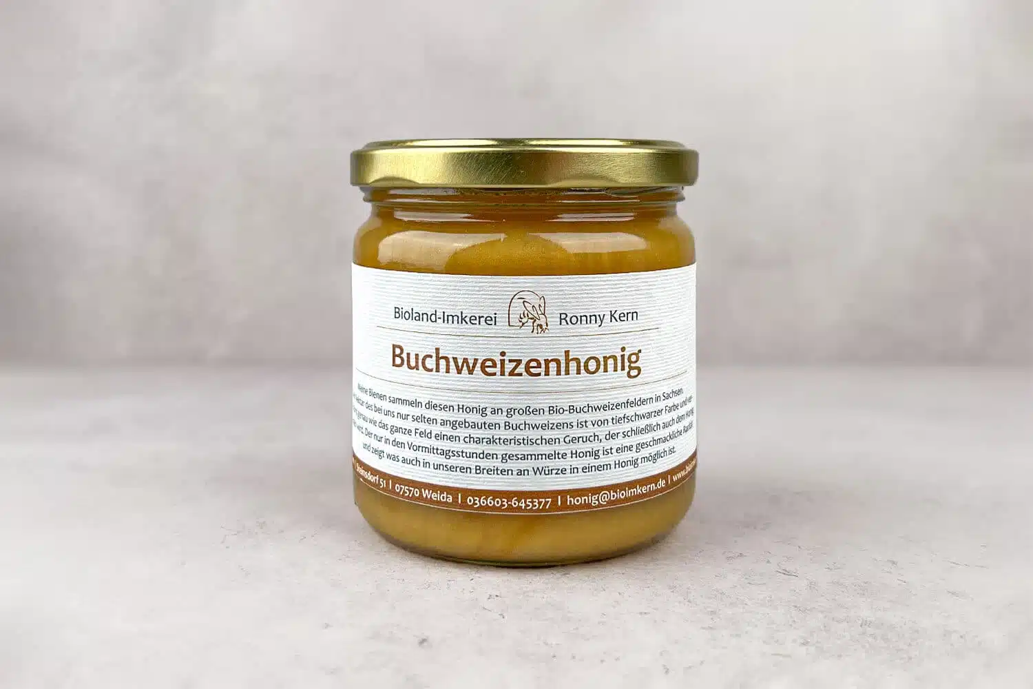 Buchweizenhonig Bioland Imkerei Kern 500g