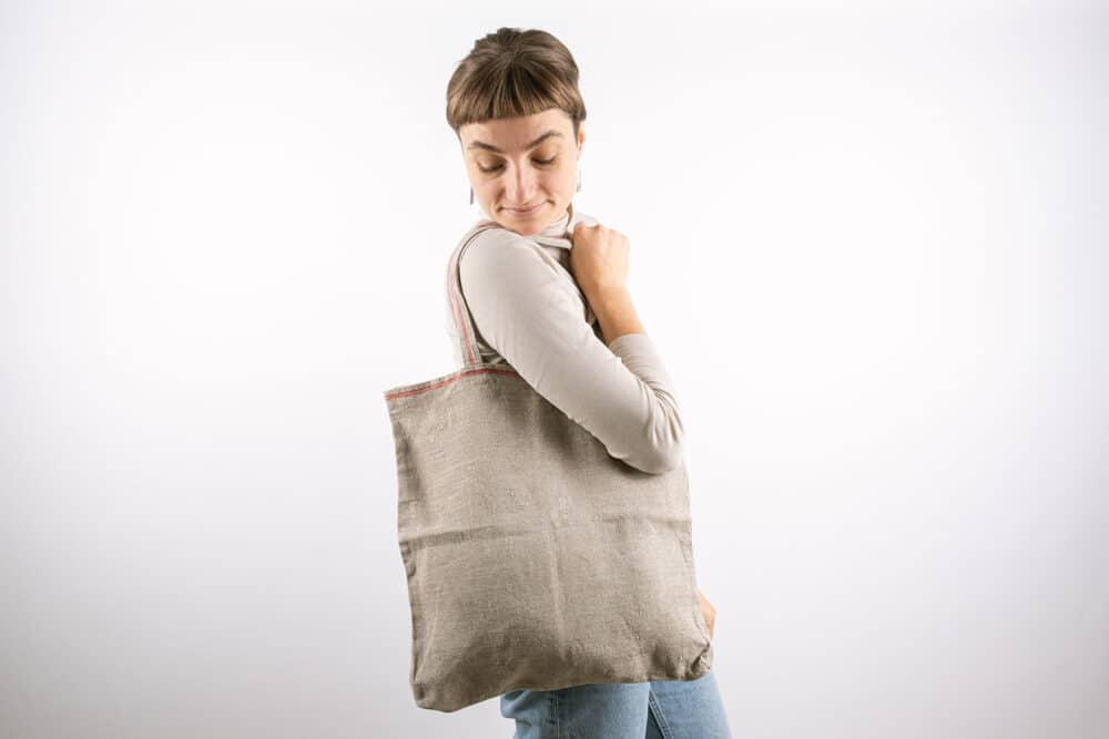 Hannes feine Manufaktur Shopper 100% Leinen