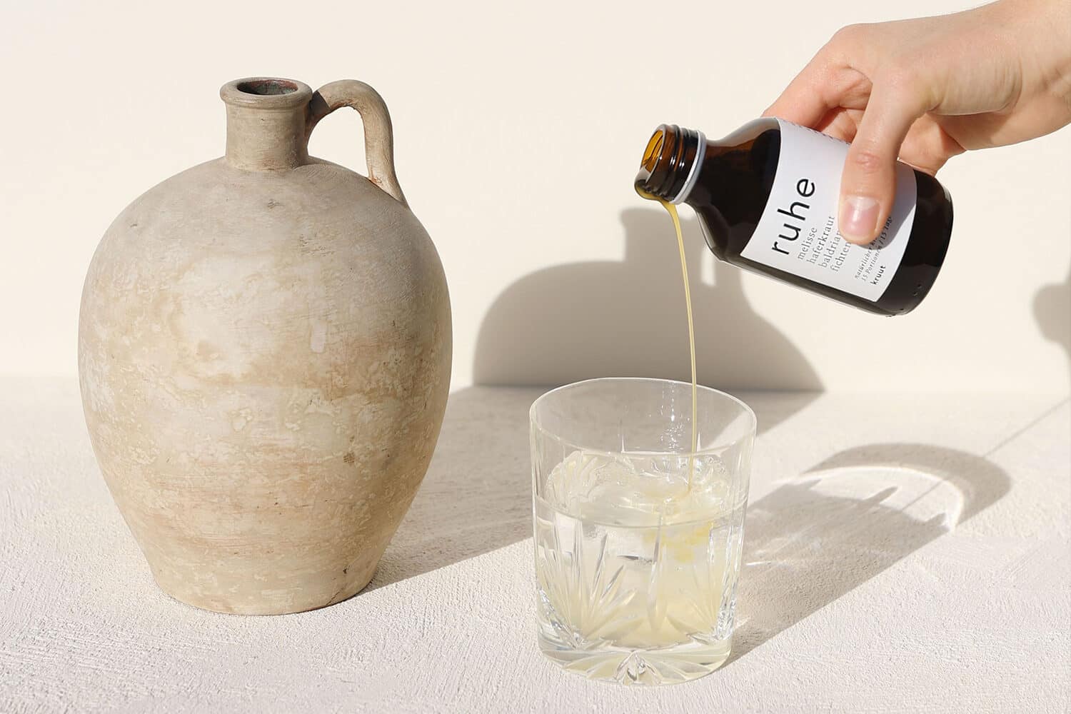 Kruut Oxymel "Ruhe" Wildkräuterauszug Glas