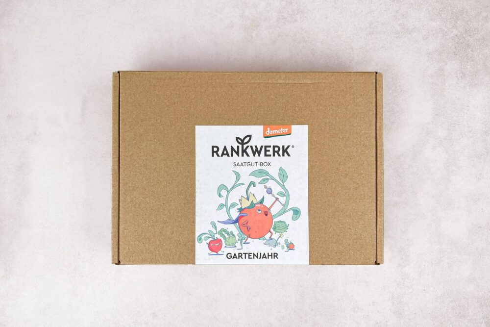 Rankwerk Bio Saatgutbox Gartenjahr