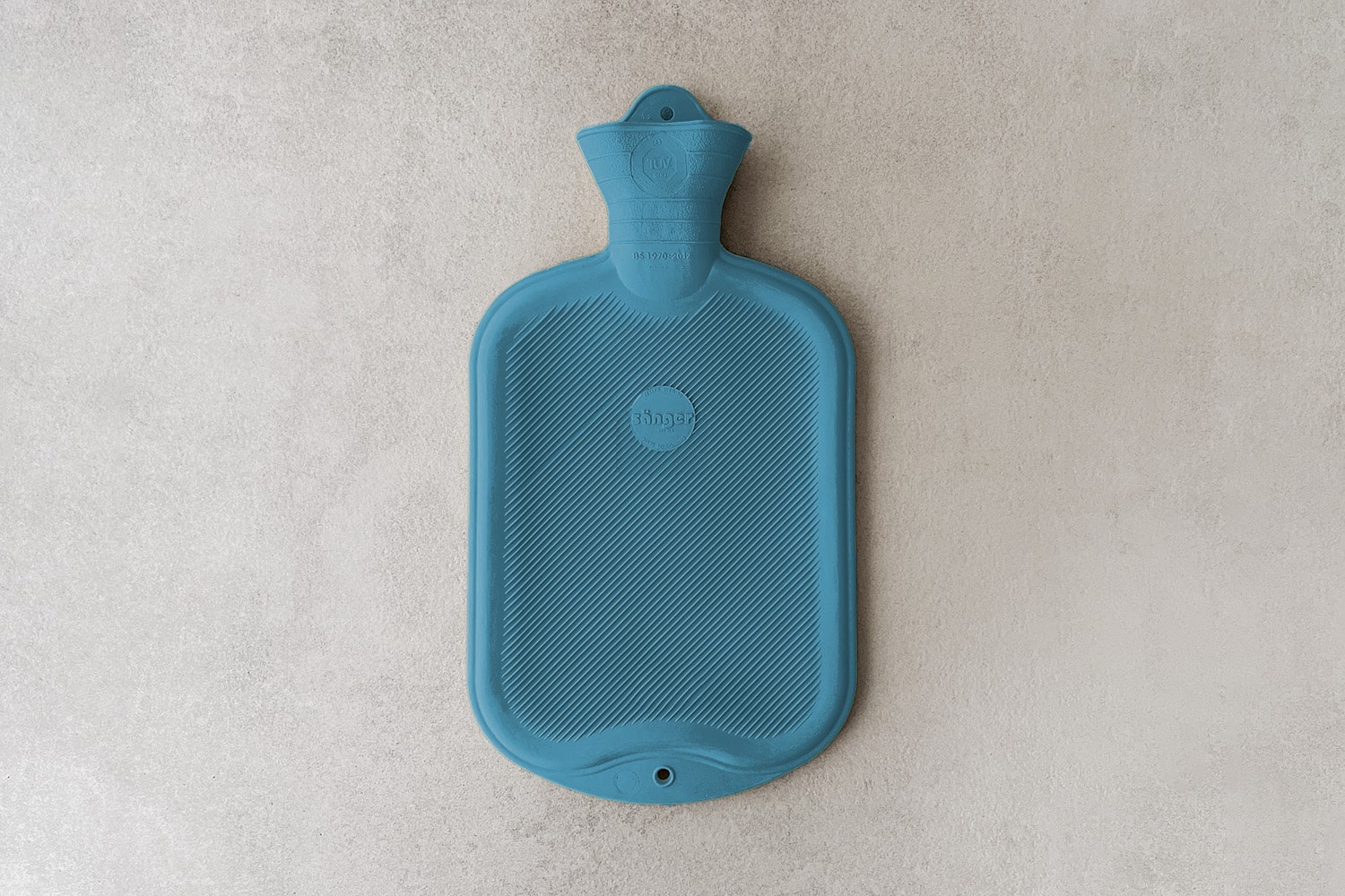 Sänger Wärmflasche Blau 2L