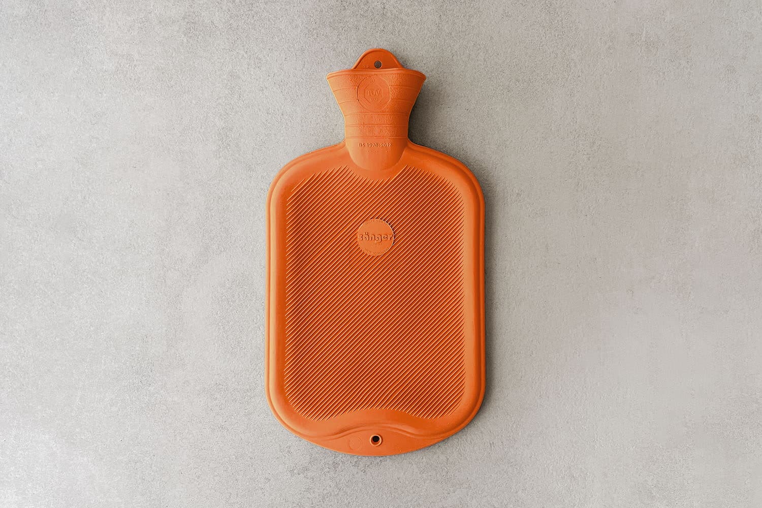 Sänger Wärmflasche Orange 2L