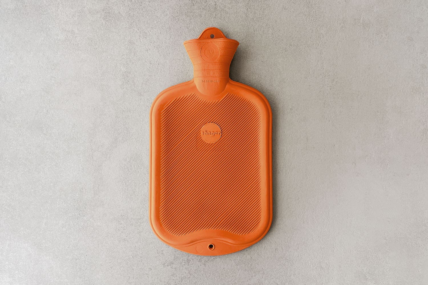 Sänger Wärmflasche Orange 2L
