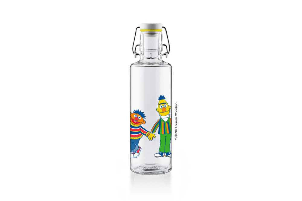 Soulbottles Ernie & Bert Edition aus Glas