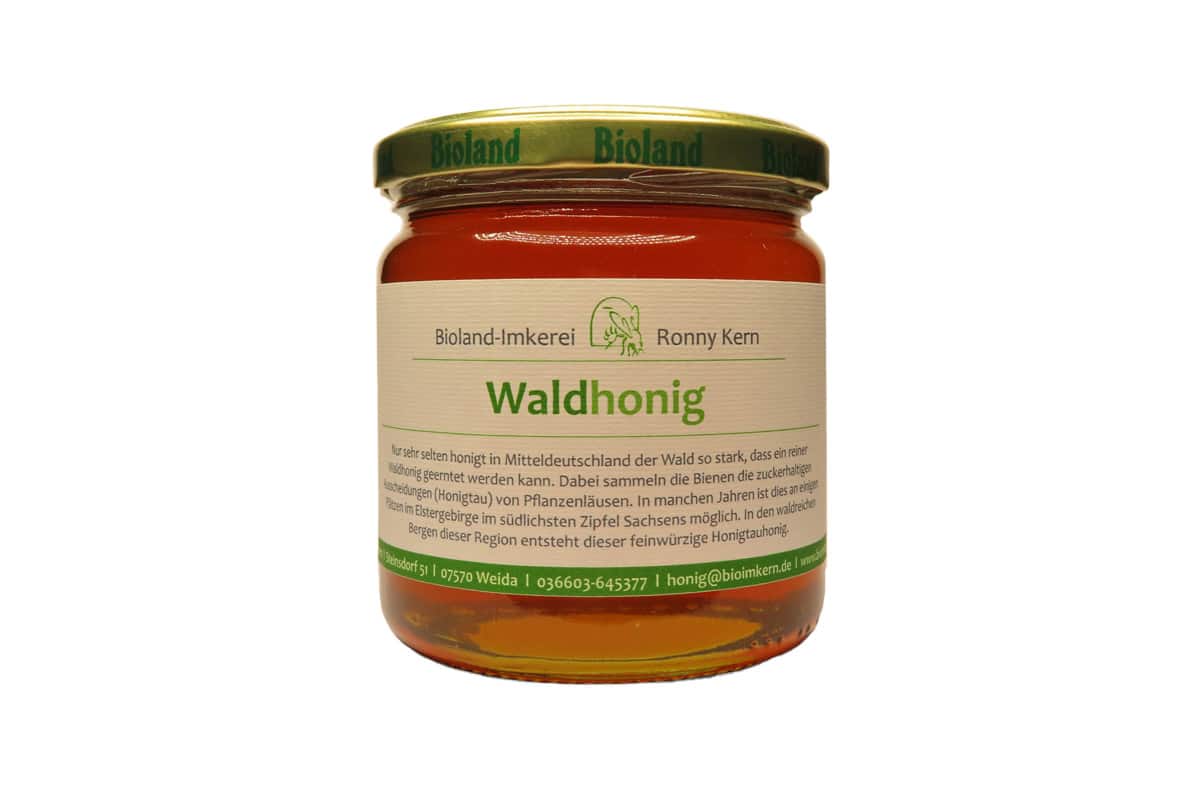 Waldhonig Bioland Imkerei Kern 500g